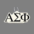 Alpha Sigma Phi Air Freshener Tag